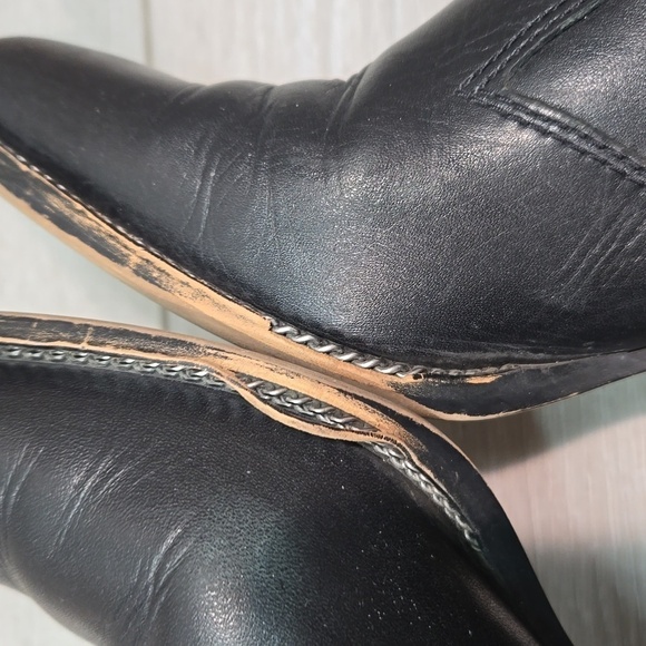 Coach Women Ankle Leather Heels Boots shoes sz 7B - Picture 10 of 15